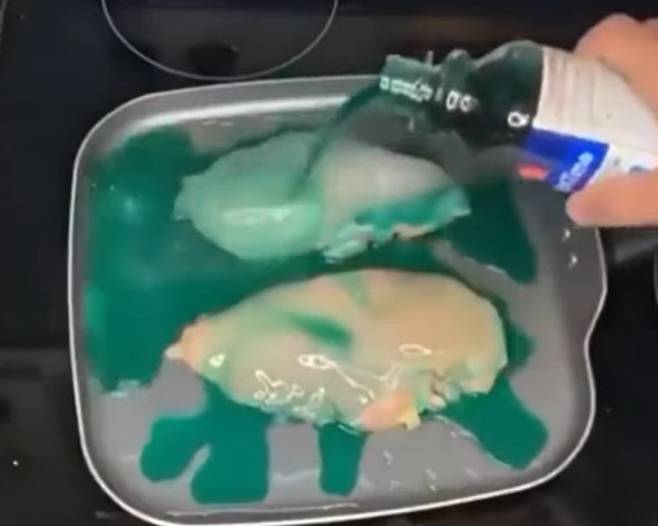 슬리피 치킨 챌린지 [SNS 캡처]