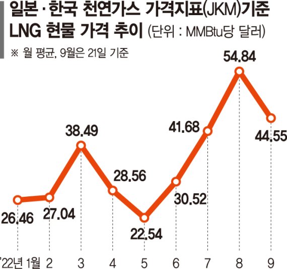 ‘고공행진’ LNG값 2~3년간 더 오른다… 발전업계