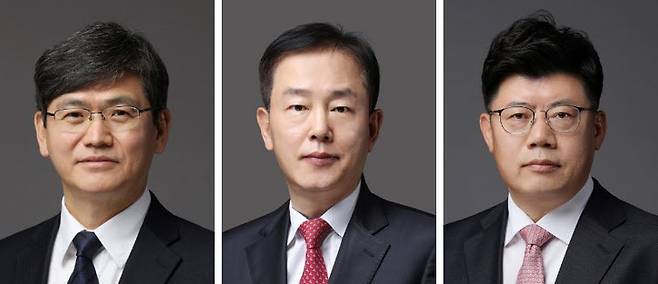 오양호 법무법인 태평양 대표변호사(왼쪽부터), 김종필 변호사, 최석림 변호사