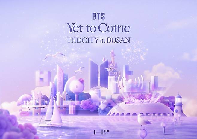 Poster image of "BTS ‘Yet to Come’ The City in Busan" (Hybe)