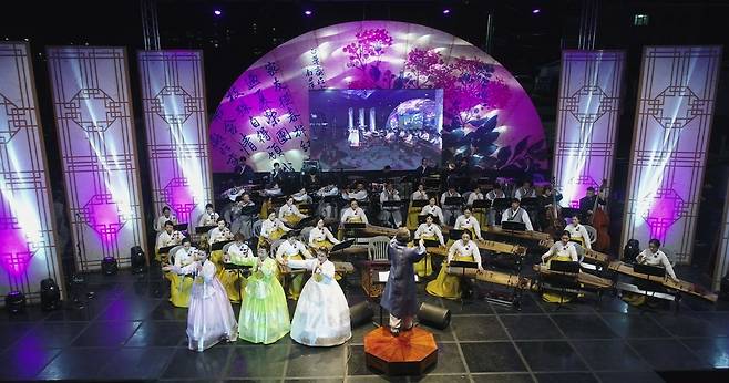 난계국악단 축제 공연 [영동군 제공. 재판매 및 DB 금지]