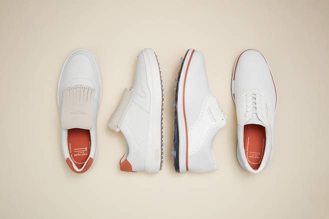 LF가 국내에 선보이는 미국 신발 브랜드 콜한이 글로벌 패션 편집숍인 '유나이티드 애로우즈'와 협업해 골프화를 출시한다.(LF콜한제공)
