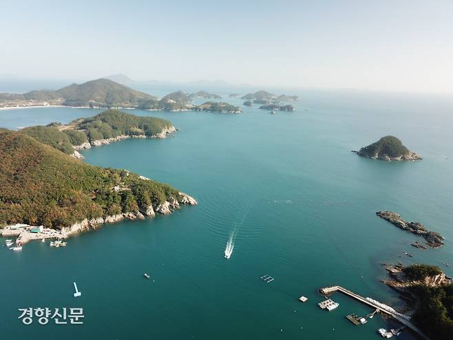 남해 도서생태 보전축에 포함된 경남 남해군 상주면 일대 | 해양수산부 제공