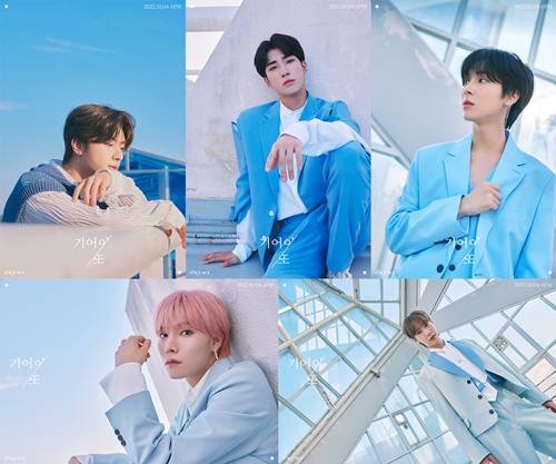 밴드 원위(ONEWE)가 귀공자 비주얼을 뽐냈다. 사진 = 알비더블유