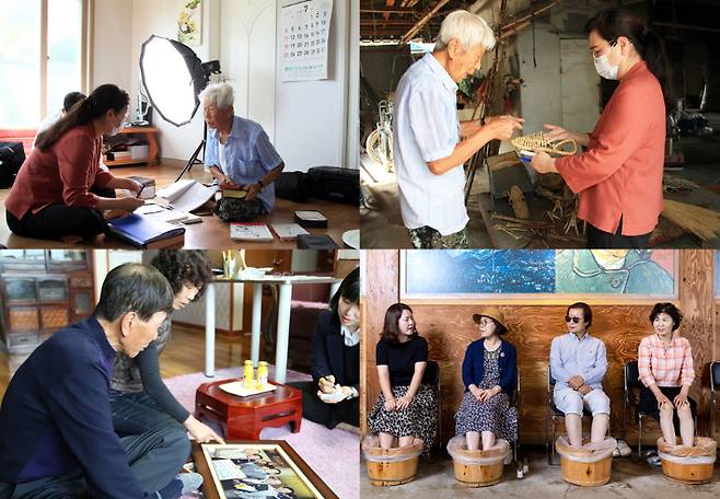 경남 공감 취재 현장 사진. 경남도청 제공