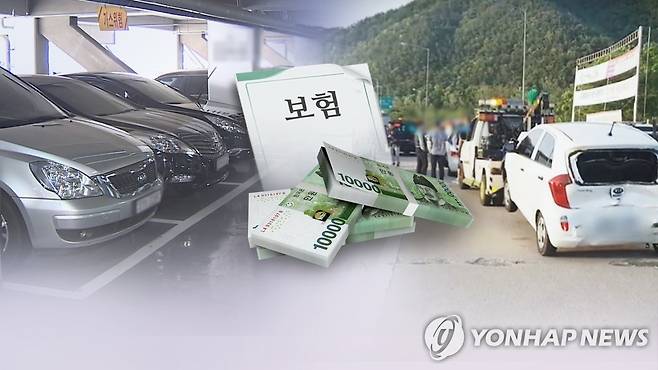 자동차보험 렌트비 산정시 친환경차ㆍSUV 반영된다(CG) [연합뉴스TV 제공]