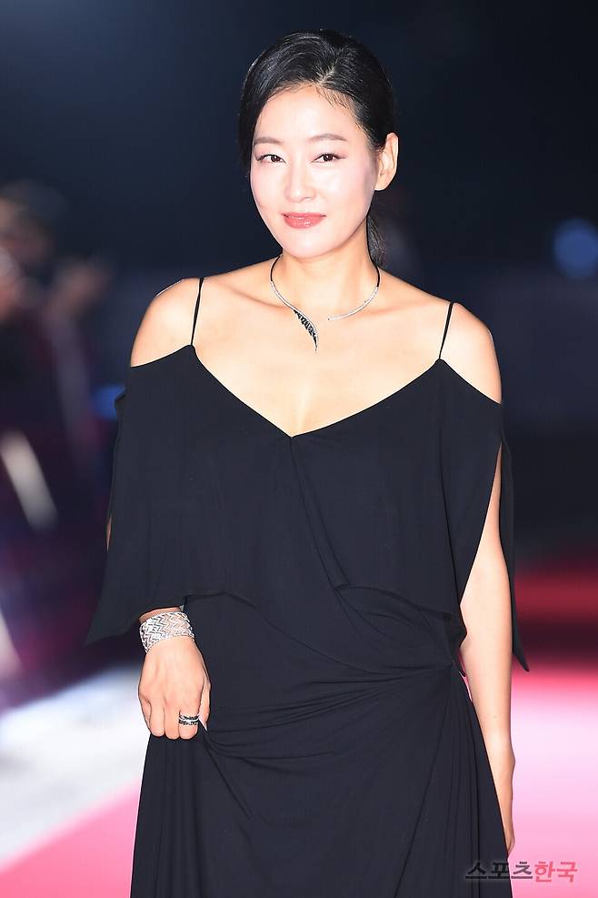 ​'2022 APAN STAR AWARDS'(에이판 스타 어워즈)에 참석한 배우 박진희. ⓒ이혜영 기자 lhy@hankooki.com​