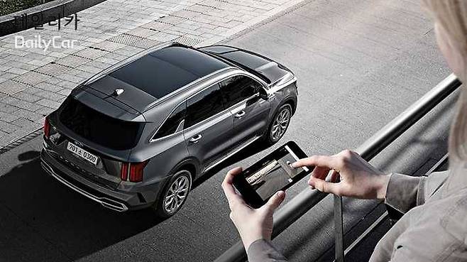 기아 쏘렌토와 연동되는 리모트 360도 뷰 (사진=HMG 저널)