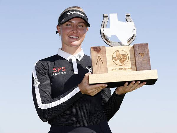 2022년 미국여자프로골프(LPGA) 투어 '디 어센던트 LPGA 볼런티어스 오브 아메리카' 우승을 차지한 찰리 헐. 사진제공=Getty Images_LPGA