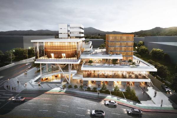 2023년 빛그린산단에 완공될 예정인 노사동반성장지원센터 조감도. 광주상생일자리재단 제공