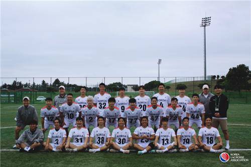 한국 라크로스 대표팀 [한국라크로스협회 제공. 재판매 및 DB 금지]
