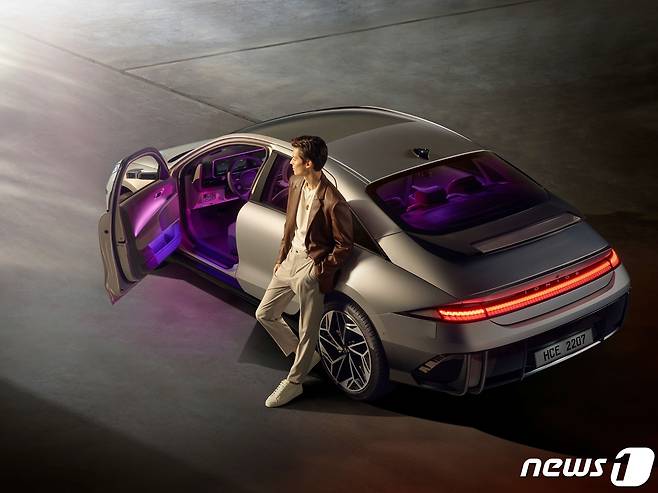 현대자동차 전용 전기차 브랜드 아이오닉의 두 번째 모델인 아이오닉6. (현대자동차 제공) 2022.7.14/뉴스1