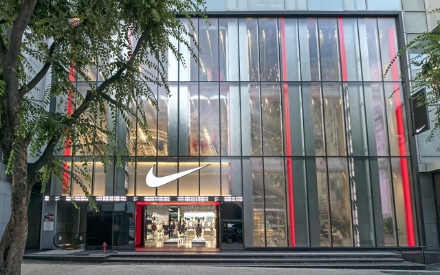 A Nike Korea store in Myeong-dong, central Seoul (Nike Korea)