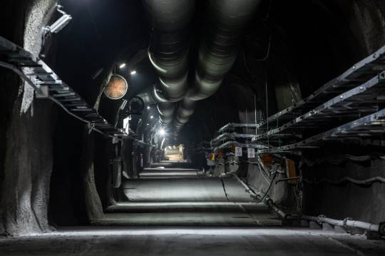 강원도 정선군 신동읍 예미산 지하 1000m 깊이에 위치한 IBS 예미랩 내부. 사진=IBS 제공