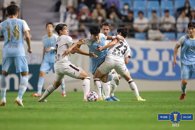 ▲ 혈투를 벌였던 FC서울-대구FC ⓒ대한축구협회