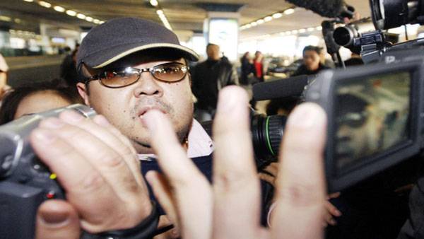 2007년 2월 베이징 공항에 나타난 김정남.