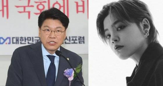 장제원 국민의힘 의원(왼쪽)과 아들 장용준. 연합뉴스, 장용준 인스타그램