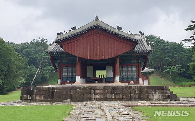 [서울=뉴시스] 구리 동구릉 건원릉 정자각. (사진=문화재청 국가문화유산포털 제공) 2022.10.09. photo@newsis.com *재판매 및 DB 금지