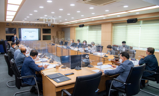 부여군 지역사회보장계획 수립 최종보고회 장면 사진=부여군 제공