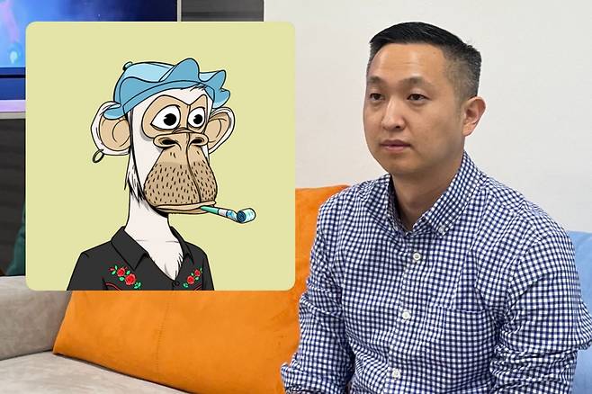 리차드 리 아트인모션 대표. NFT 시가총액 1위 컬렉션 '지루한 원숭이들의 요트 클럽(BAYC)' 초창기 멤버 중 하나다. 한국계 미국인이며, 최근 한국에 '아트인모션'회사를 설립했다. 한국의 얼을 담은 NFT 및 관련 라이선스사업에 진출할 예정이다. [아트인모션 제공]