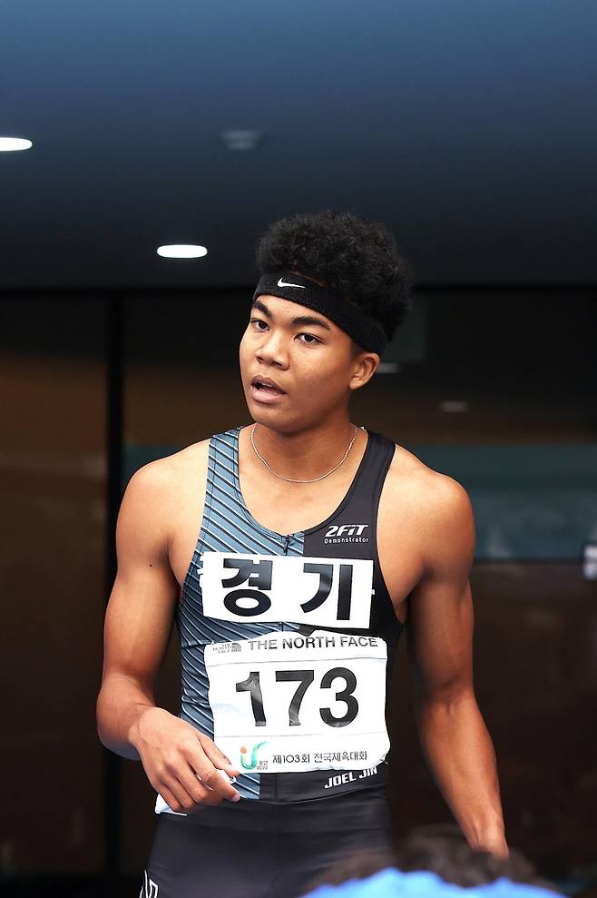 빠르게 성장하는 나마디 조엘진 [대한육상연맹 제공. 재판매 및 DB금지]