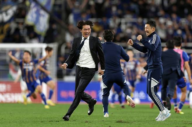 [서울=뉴시스]울산 홍명보 감독. 2022.10.08. (사진=울산현대 제공)  *재판매 및 DB 금지