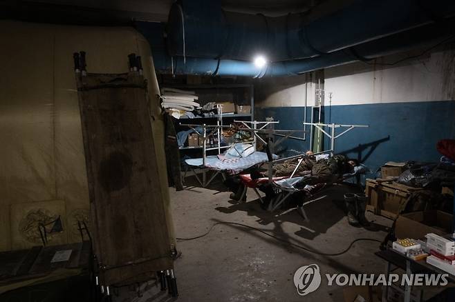 러시아군 의무대  [타스통신 연합뉴스 자료사진. 재판매 및 DB 금지]