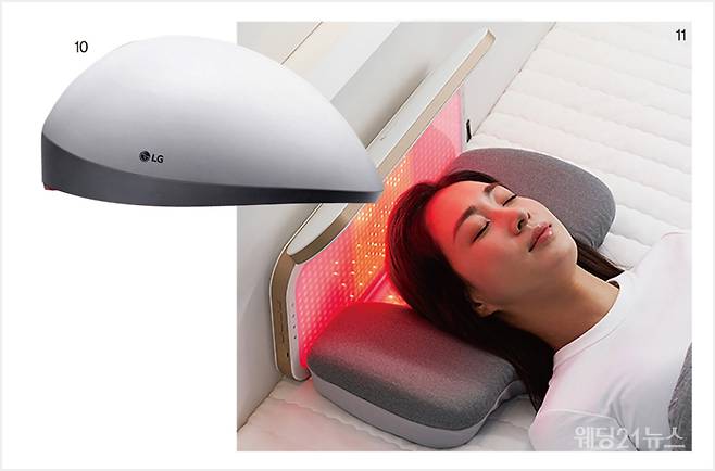 사진 :&nbsp;10 LG프라엘 메디헤어,&nbsp;11 셀리턴 알파레이S