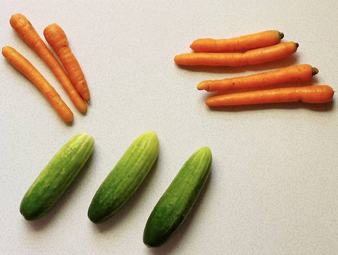 생당근과 생오이를 따로 먹는다고 영양상 큰 이득이 있는 건 아니다./사진=게티이미지뱅크