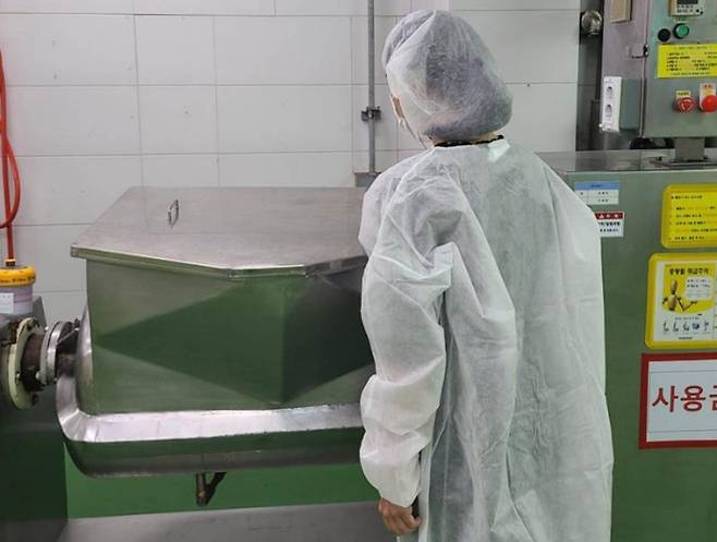 20대 근무자 사망사고 발생한 SPL 평택공장 내부. 연합뉴스