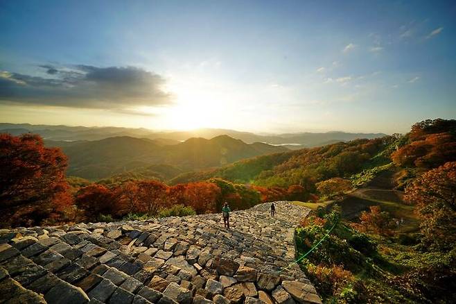 계족산성 단풍