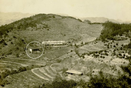 보문산에 남겨진 1930년대 단층 별장 건축물 '대전 보문산 근대식 별장'. 대전시 제공