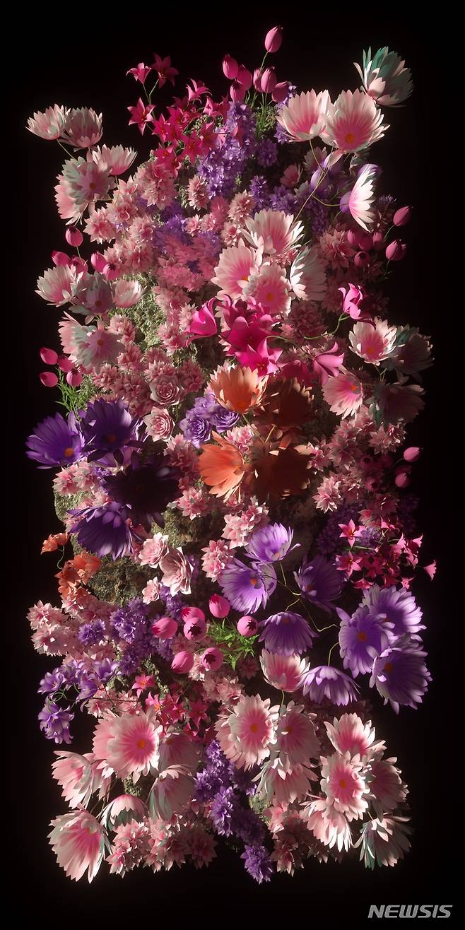 [서울=뉴시스] 디지털 봄꽃들 영상콘텐츠 (사진=한국문화재재단 제공) 2022.10.25. photo@newsis.com