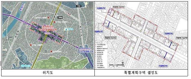 군자역지구 지구단위계획구역 위치도 [서울시 제공. 재판매 및 DB 금지]