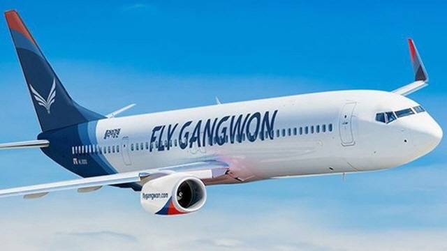 플라이강원의 여객기