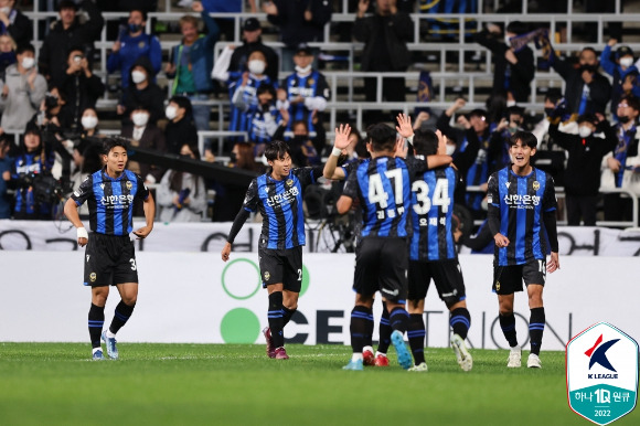 인천 유나이티드가 창단 첫 ACL 무대에 나서게 됐다. [사진=한국프로축구연맹]