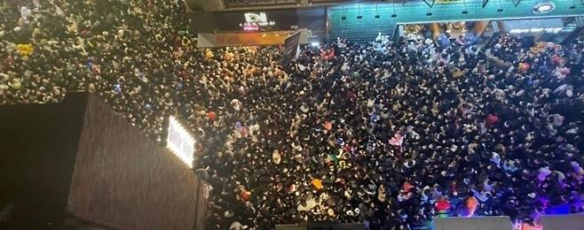 사고가 발생한 용산구 이태원의 거리 모습. 뉴스1