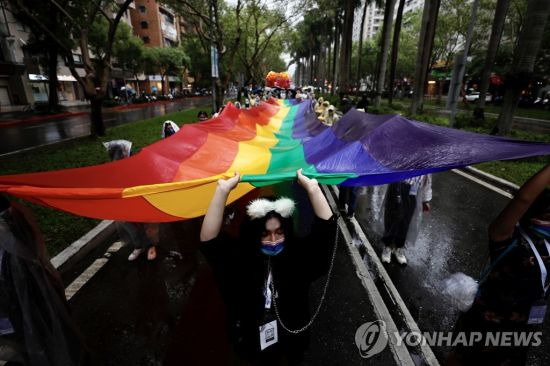 대만의 LGBT 행사. 사진=EPA 연합뉴스