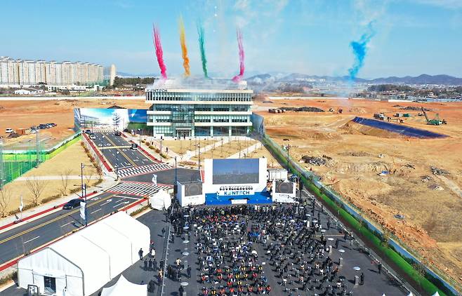 지난 3월 2일 전남 나주 한국에너지공과대학교에서 열린 입학식 및 비전 선포식./공동취재단