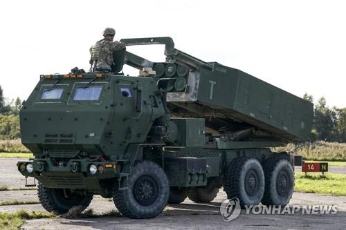 고속기동포병로켓시스템(HIMARS·하이마스) [AP=연합뉴스 자료사진]