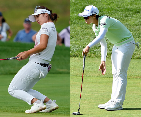 2022년 미국여자프로골프(LPGA) 투어와 일본여자프로골프(JLPGA) 투어가 공동 주관하는 토토 재팬 클래식에 출전한 이정은6, 안나린 프로. 사진제공=Getty Images_LPGA