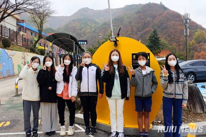 강원 증산초등학교 더워너비 동아리(사진=강원랜드)