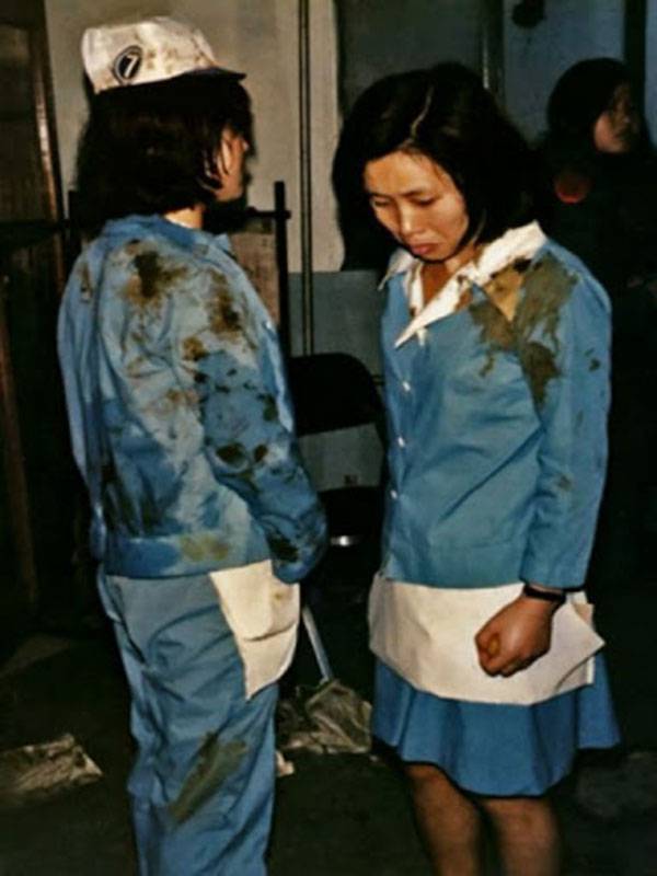 1978년 2월21일 사진관 주인 이기복씨가 찍은 동일방직 여성 노동자들의 모습. ⓒ동일방직복직투쟁위원회 제공