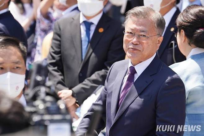 문재인 전 대통령.&nbsp; &nbsp;사진=임형택 기자
