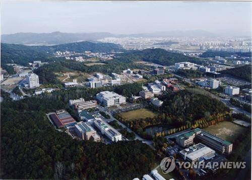 하늘에서 내려다본 대전 대덕특구 전경 [연구개발특구진흥재단 제공. 재판매 및 DB 금지]