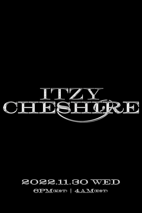 Girl group ITZY will drop its new EP “Cheshire” on Nov. 30. [JYP ENTERTAINMENT]