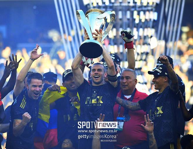 ▲ MLS 컵 우승을 차지한 가레스 베일(LA FC)