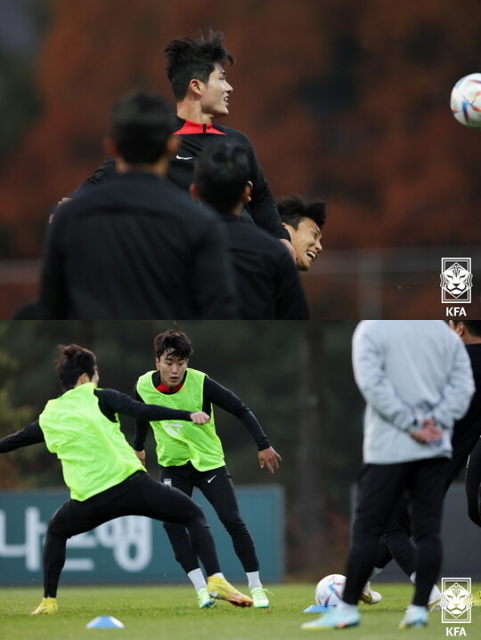 이상민(상단)과 박민규. ⓒKFA