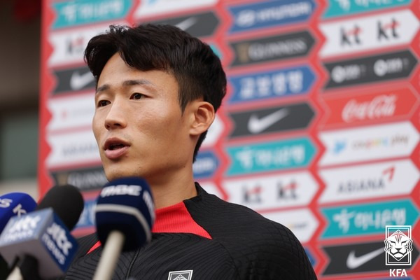 손준호(한국 남자축구 국가대표팀). 대한축구협회 제공