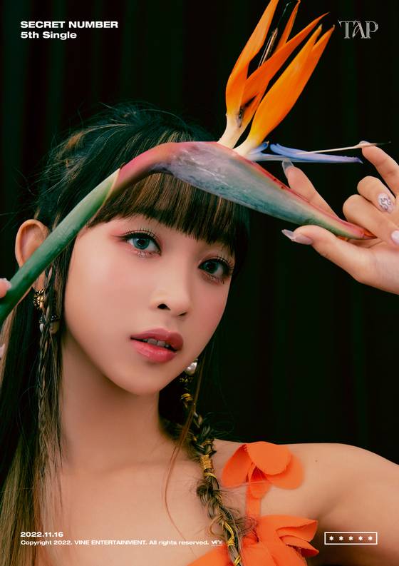 시크릿넘버 디타의 신곡 티저 이미지